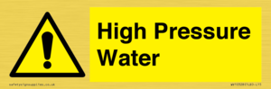 High Pressure Water